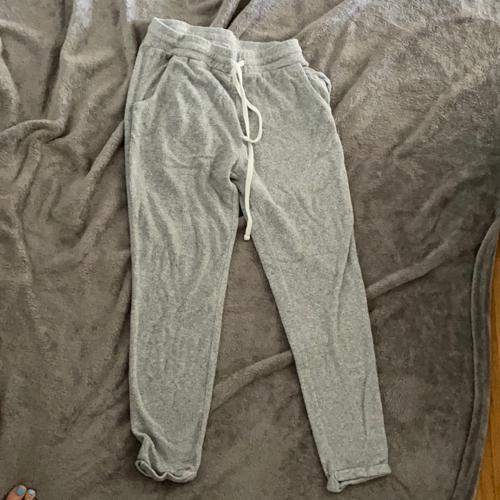 Light grey sweat pants